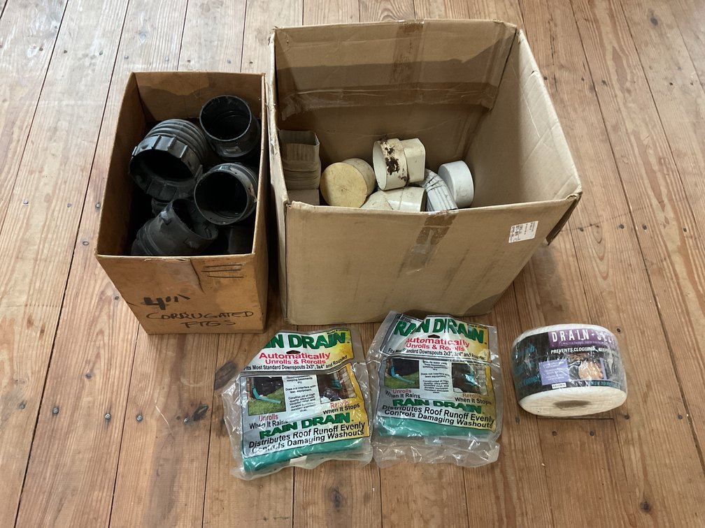 Miscellaneous drain, downspout/gutter parts