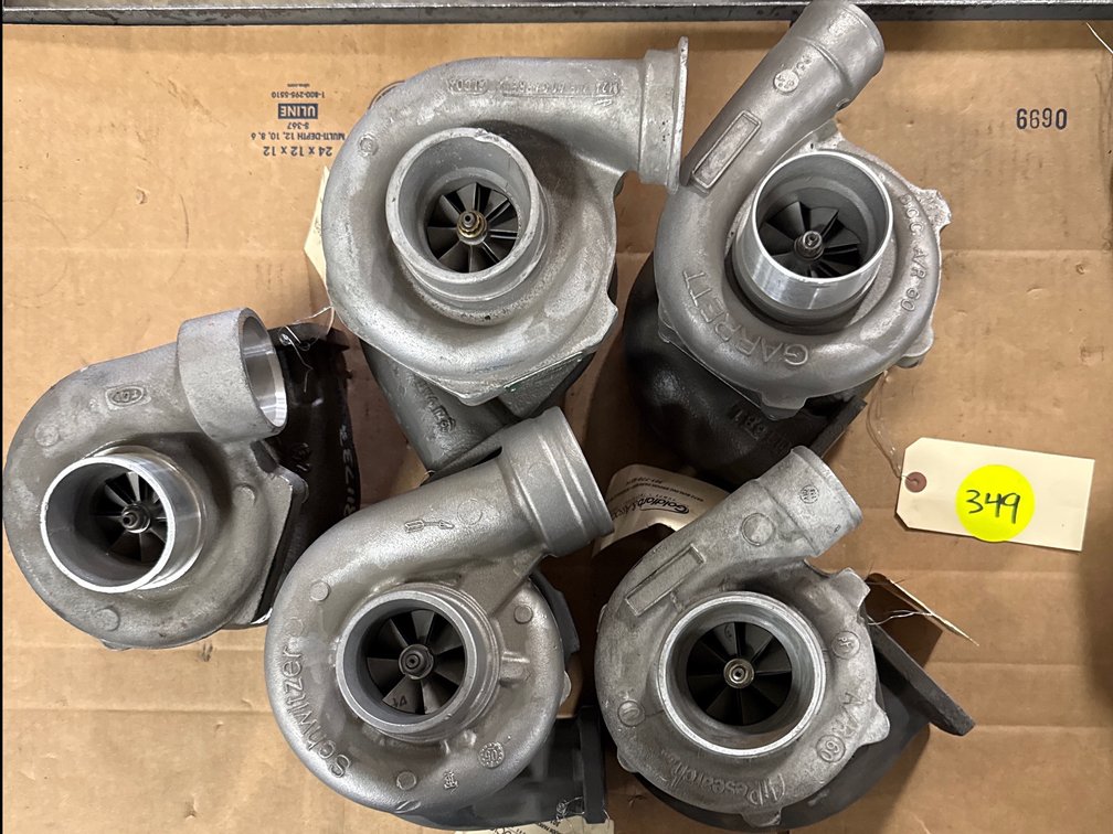 New/Rebuilt/Damaged Rebuilt Small Turbochargers