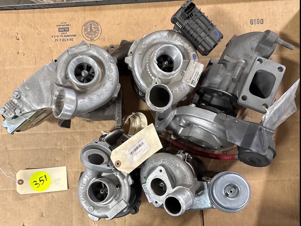 Rebuilt/ Damaged New Small Turbochargers