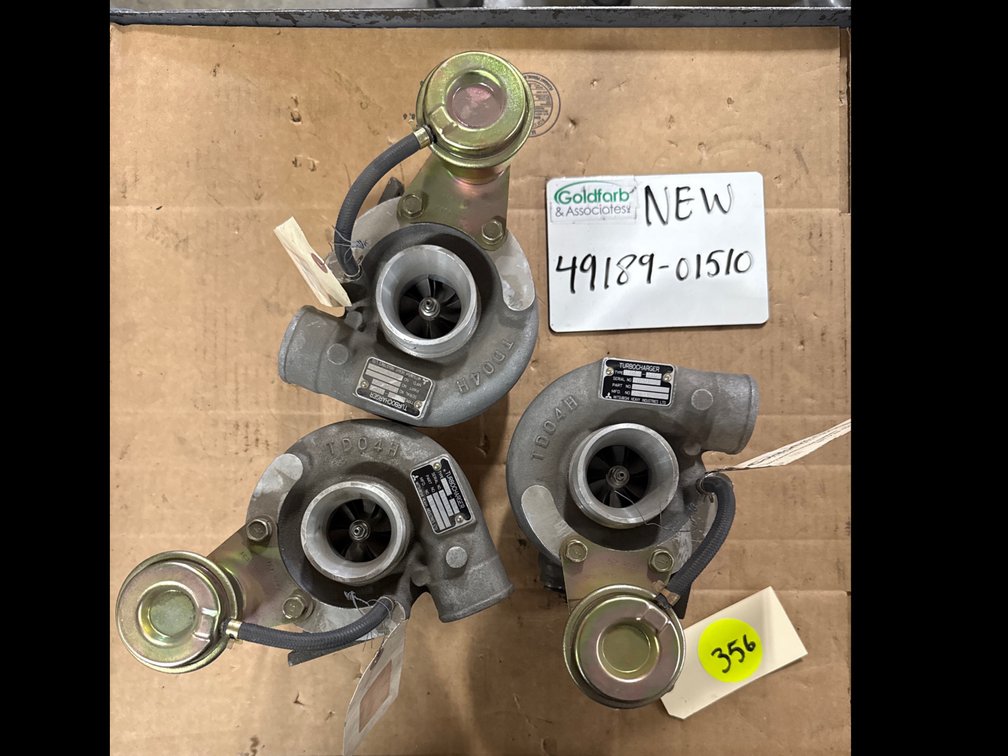 (3 x Bid) 49189-01510 New Mitsubishi Hercules TD04HL-11G Turbocharger fits GTA3.7 Engine