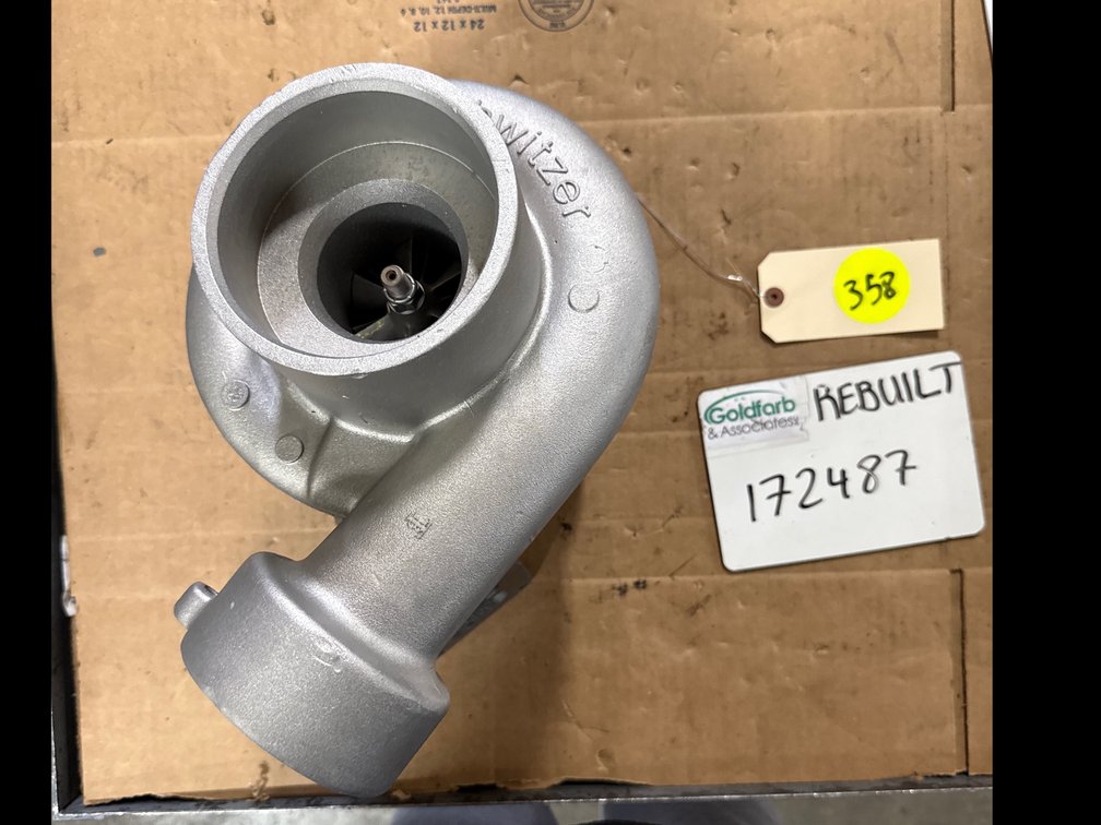 172487 (172487R) Rebuilt Borg Warner 4LF302 Turbocharger fits CAT Engine