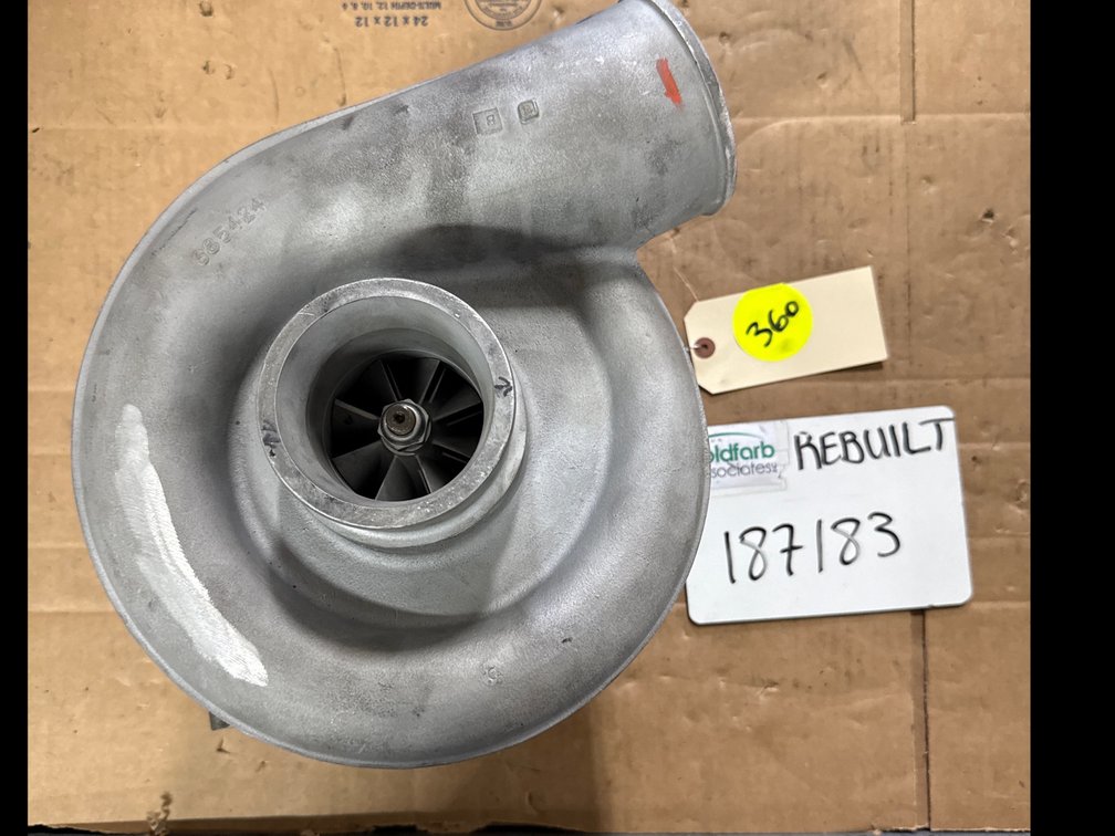 187183 (631GC5114) Rebuilt Borg Warner 4LF-558 Turbocharger fits Mack E6-350 Engine