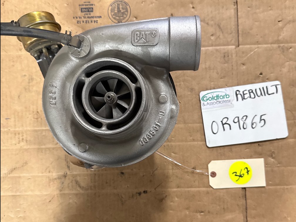 0R9865 (178089) Rebuilt Borg Warner S200G Turbocharger fits CAT 7.0L 3126, 3126B Engine