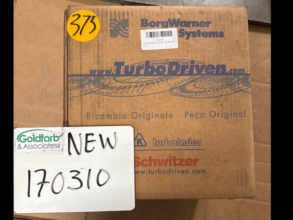 170310 (466163-0003 ,1820642C91) New Borg Warner TP38 Turbocharger fits Power Stroke 7.3L NGD Engine