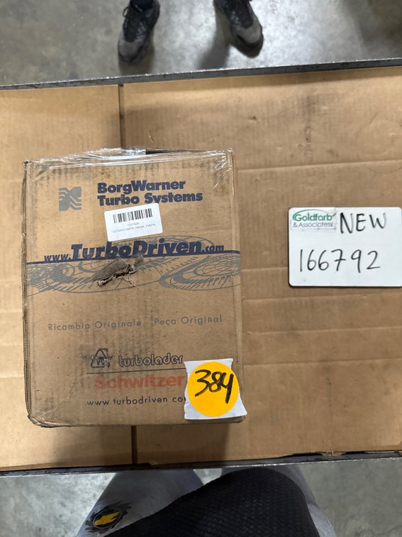 166792 (194978 ,188345 ,194979 ,631GC5163M5) New Borg Warner 4TC269 Turbocharger fits Mack Engine