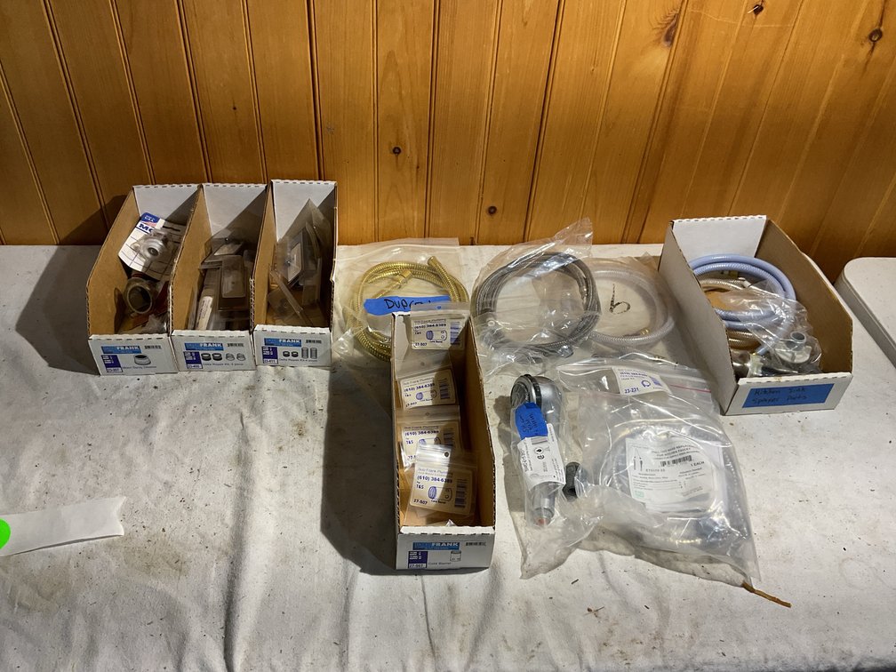 Sink parts and hoses
