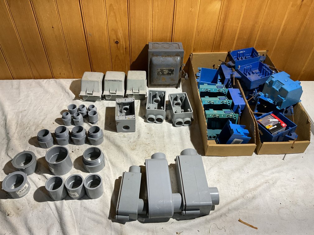 Miscellaneous electrical boxes and connectors