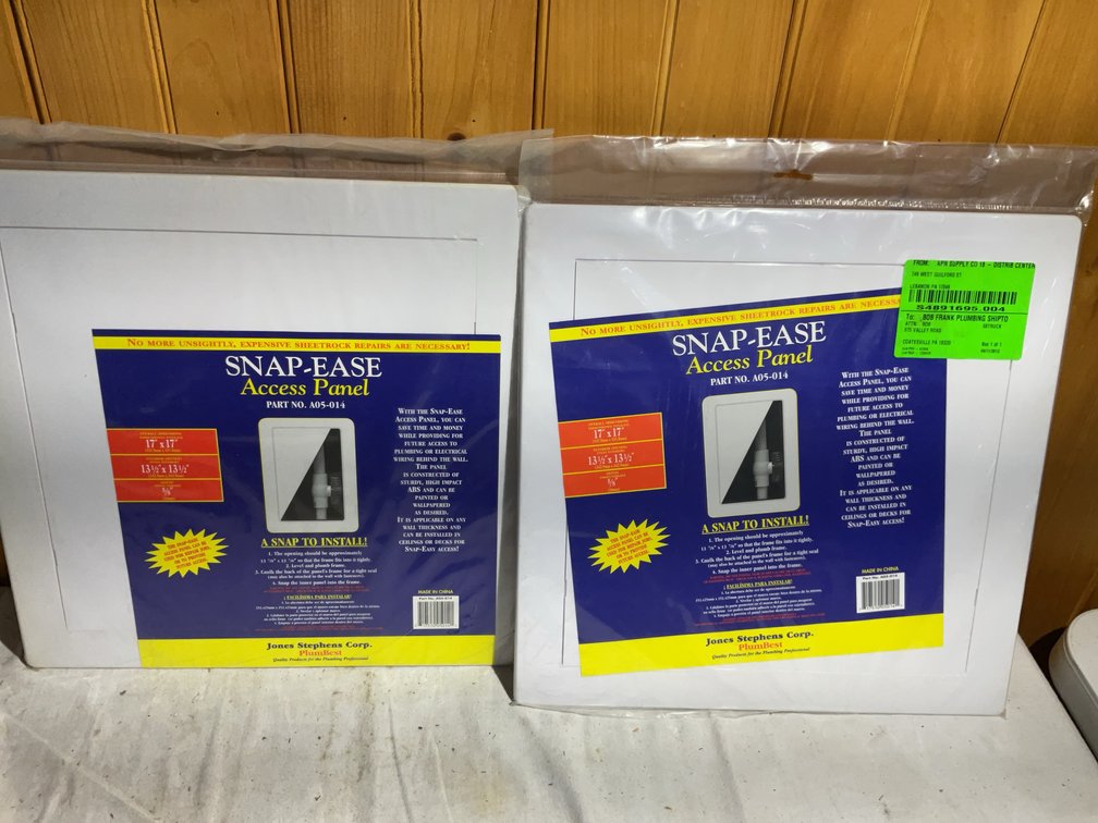 2 new access panels