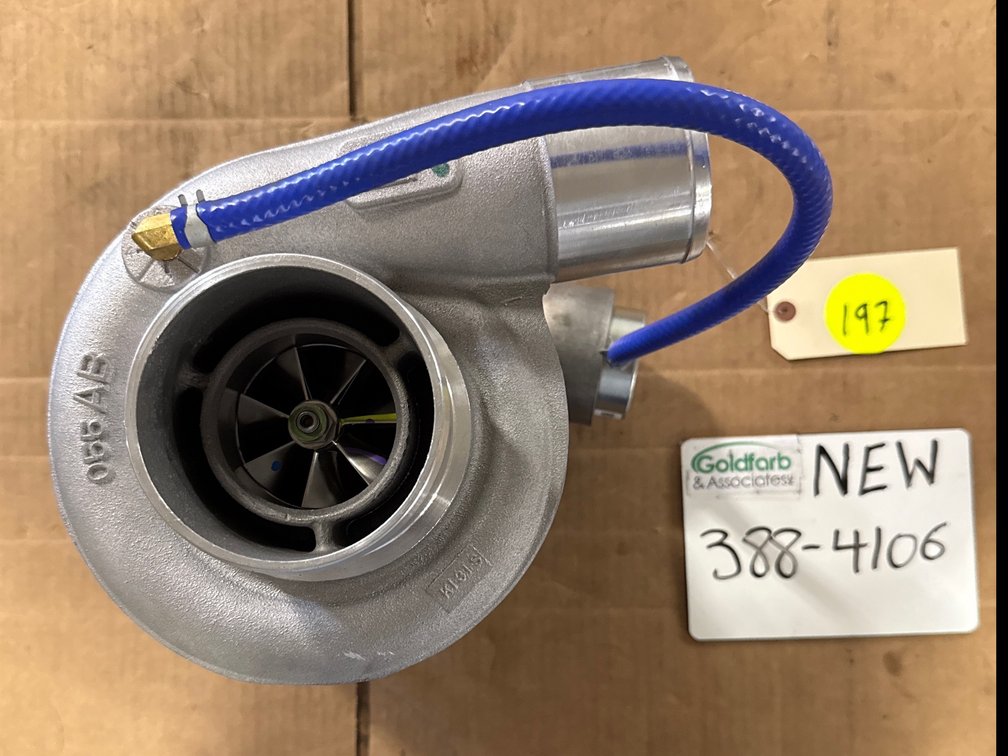 388-4106 (179793) New Borg Warner S310G Turbocharger fits Caterpillar C9 Engine