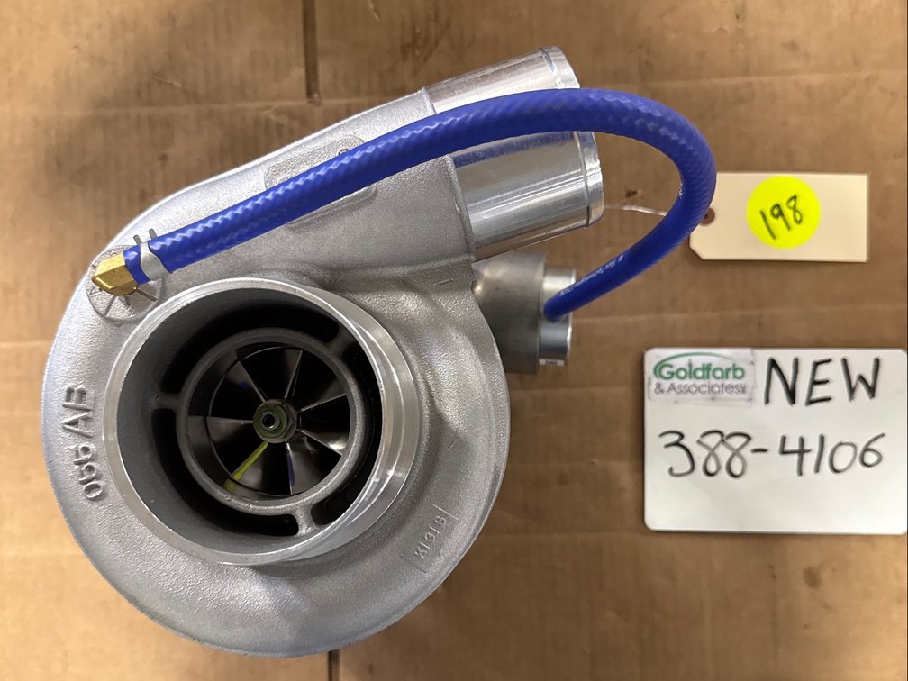 388-4106 (179793) New Borg Warner S310G Turbocharger fits Caterpillar C9 Engine