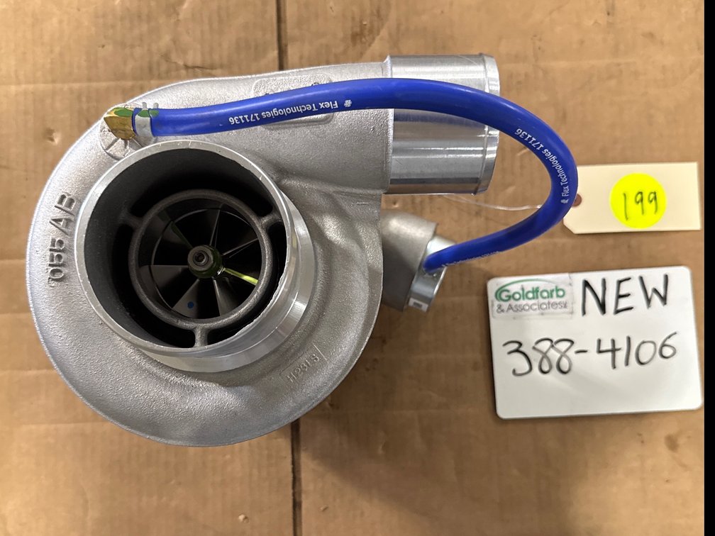 388-4106 (179793) New Borg Warner S310G Turbocharger fits Caterpillar C9 Engine