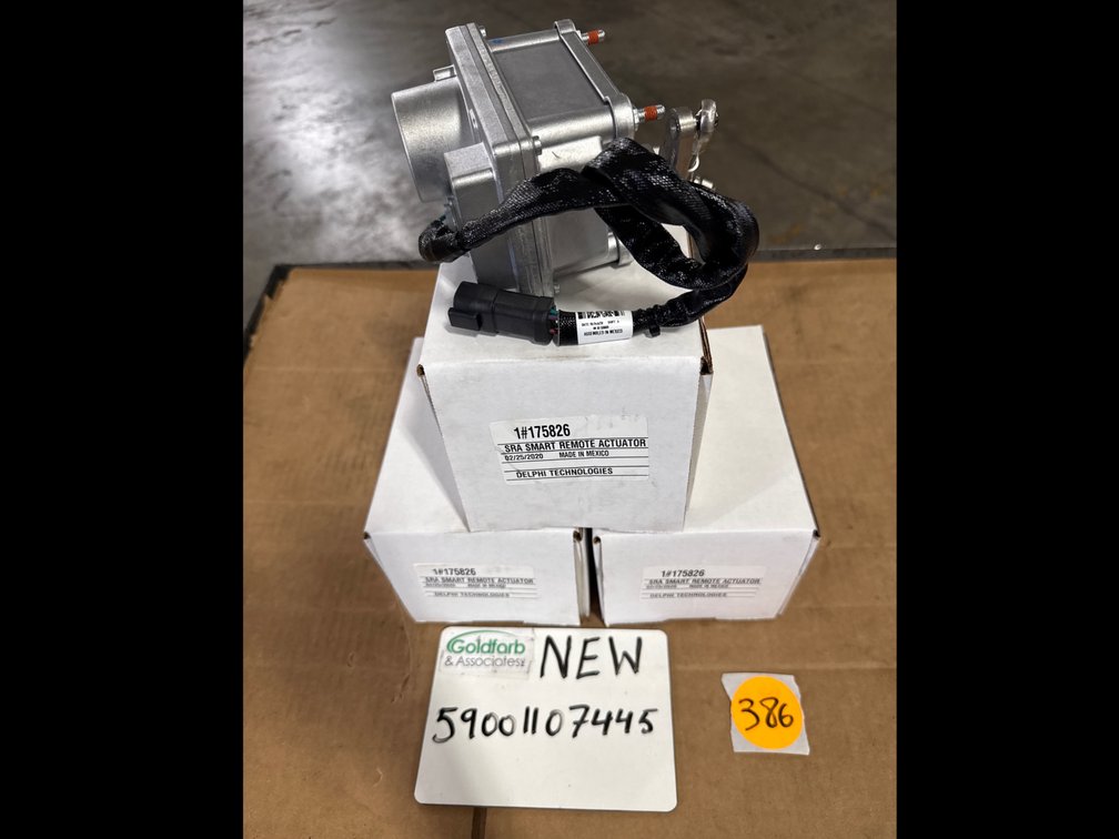 (3 x Bid)59001107445 (176577 ; RE529268 ; DZ108098) New Borg Warner S200BV 12V Turbocharger Actuator fits John Deere 6230 4045HL Engine