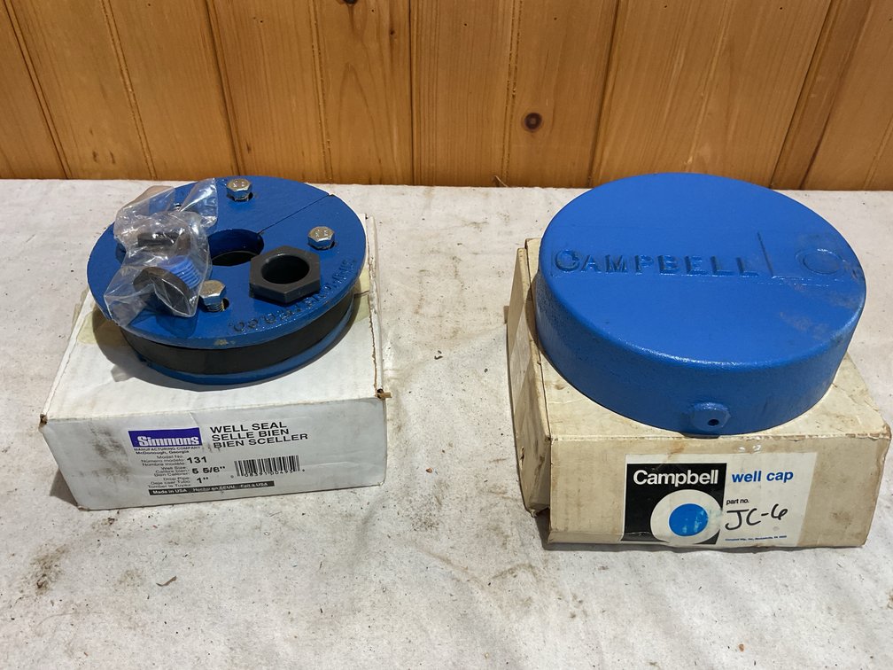 2 new well caps