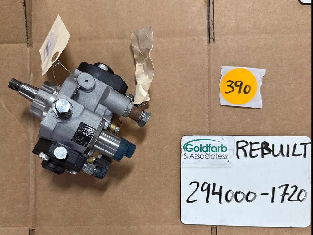 294000-1720 (1J500-50501) Rebuilt Denso HP3 Injection Pump fits Kubota Engine