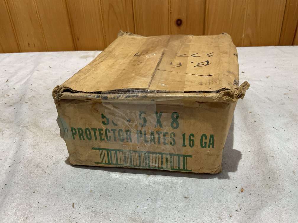 50 protector plates, 5” x 8”