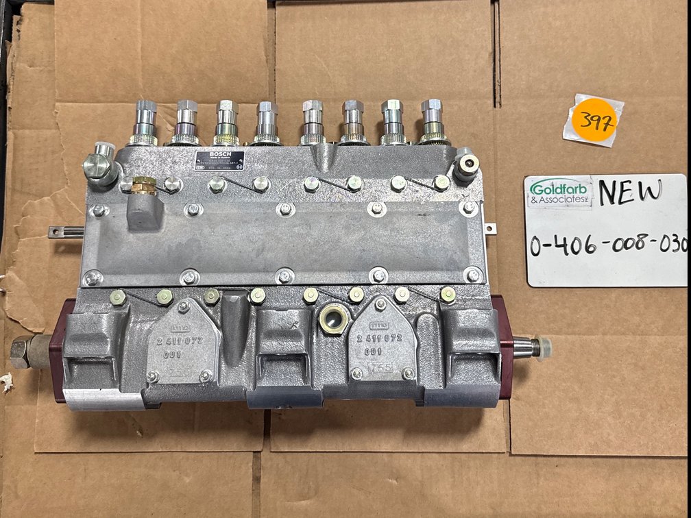 0-406-008-030 (0406008030 ,PE8ZWM160/500/6LS87-1 ) New Bosch Fuel Injection Pump fits Diesel Engine