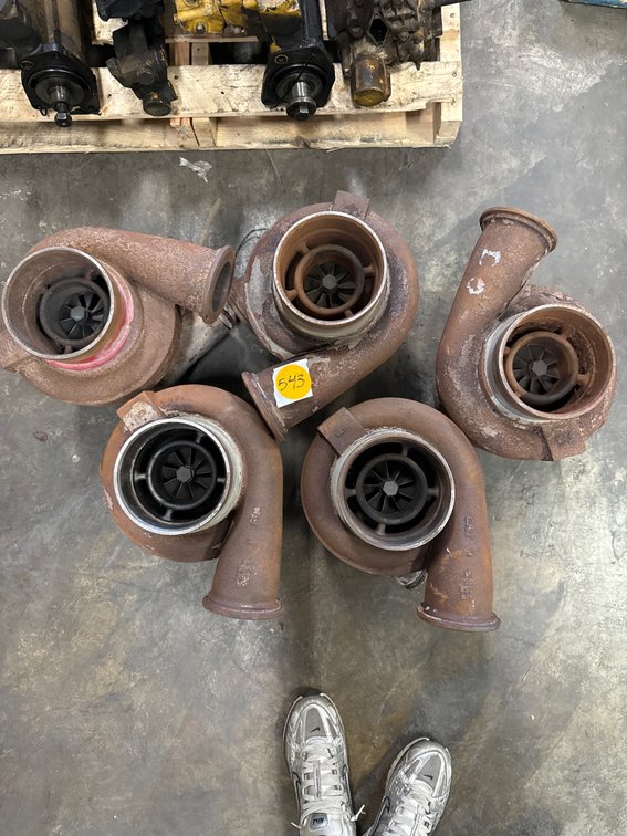 (5 x Bid) 452-9849 CAT 3500 Turbo 452-9849 (4529849 ,816384-5007 ,20R8756) Core Garrett GTD5018 Turbocharger fits CAT 3512 Engine