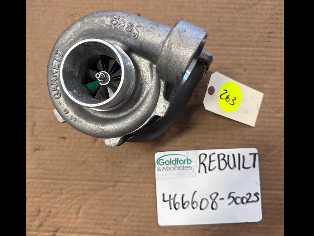 466608-5002S Rebuilt John Deere Tractor TB4129 Turbocharger Fits 6466A Engine