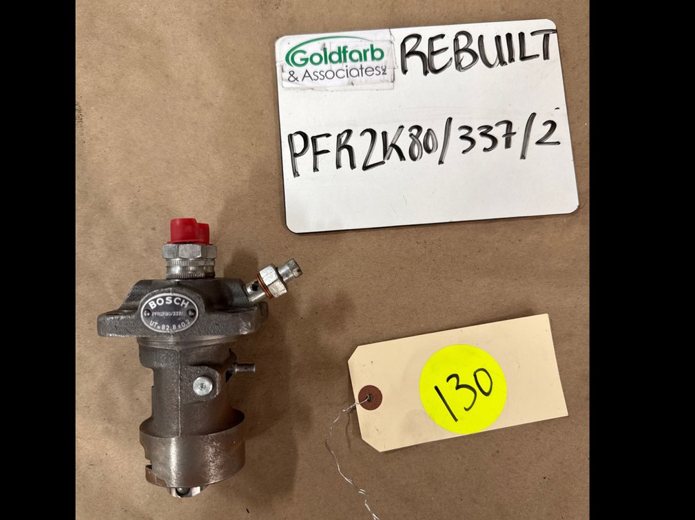 PFR2K80/337/2 Rebuilt Bosch PFR Injection Pump