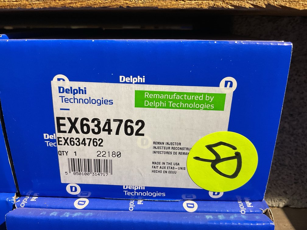 (9 x bid) Delphi injector FOR CAT 10R4762 C7 