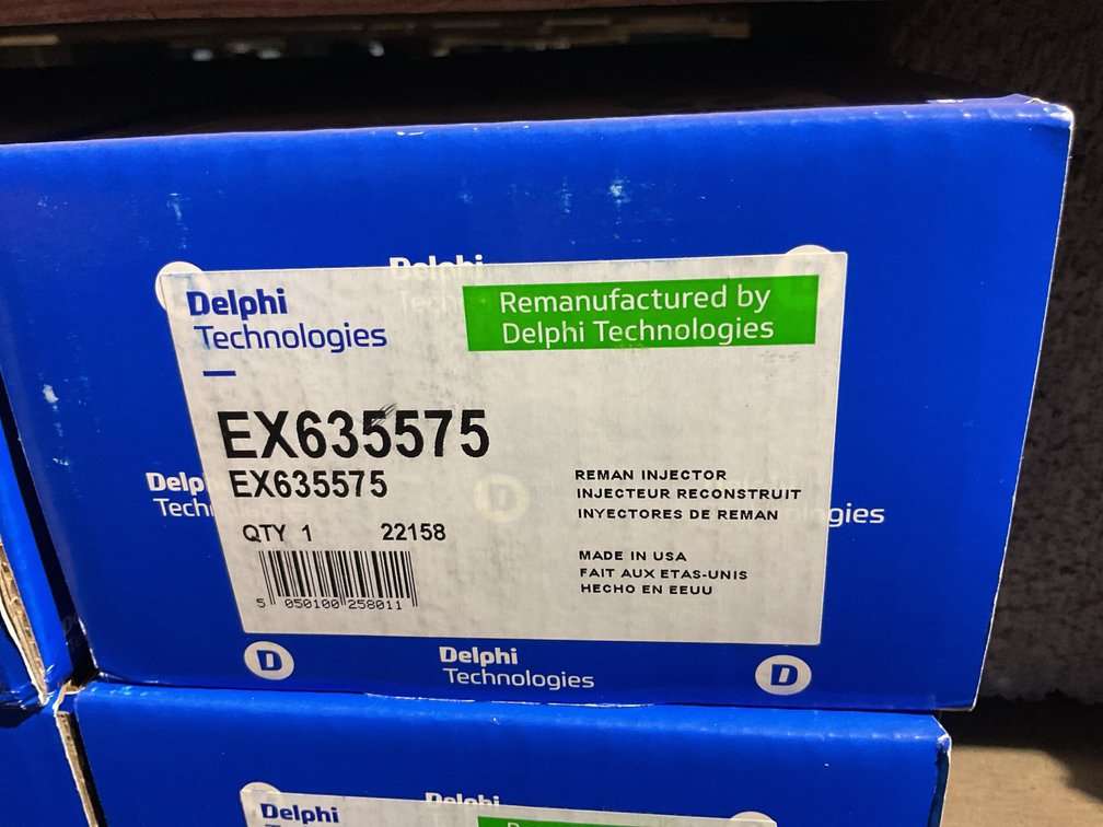 (12 x bid) Delphi injector EX635575 RB5235575 R5235575 DETROIT 60S 12.7L