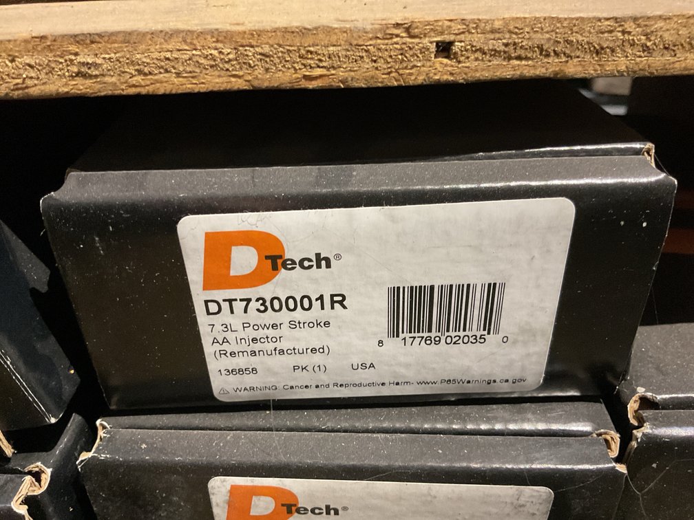 (8 x bid) DTech 7.3L Powerstroke HEUI AA INJECTOR
