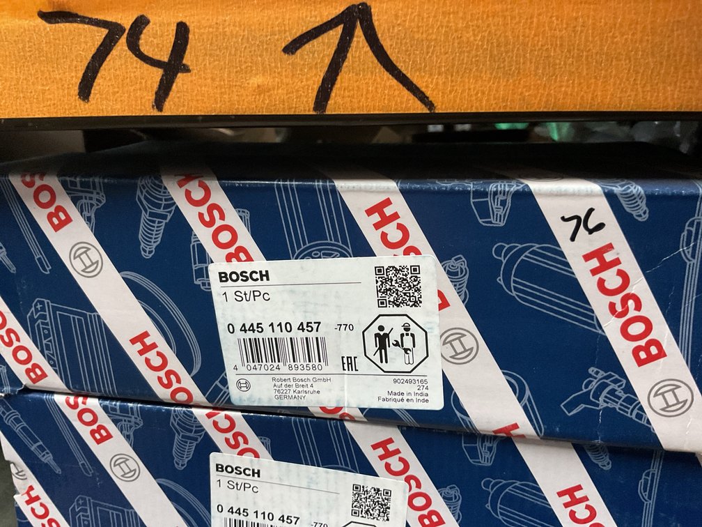 (4 x bid) Bosch New Fuel Injector, Holland F5HF5D