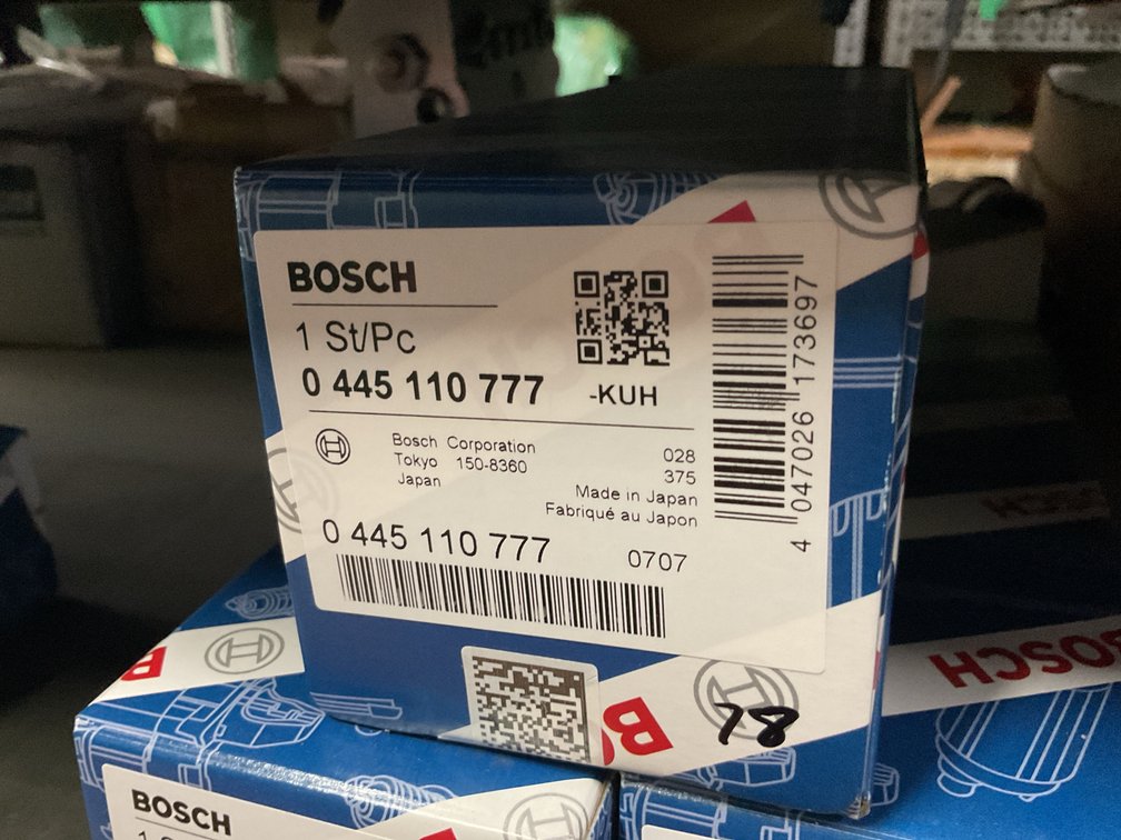 (3 x bid) Common Rail Injector Kubota application