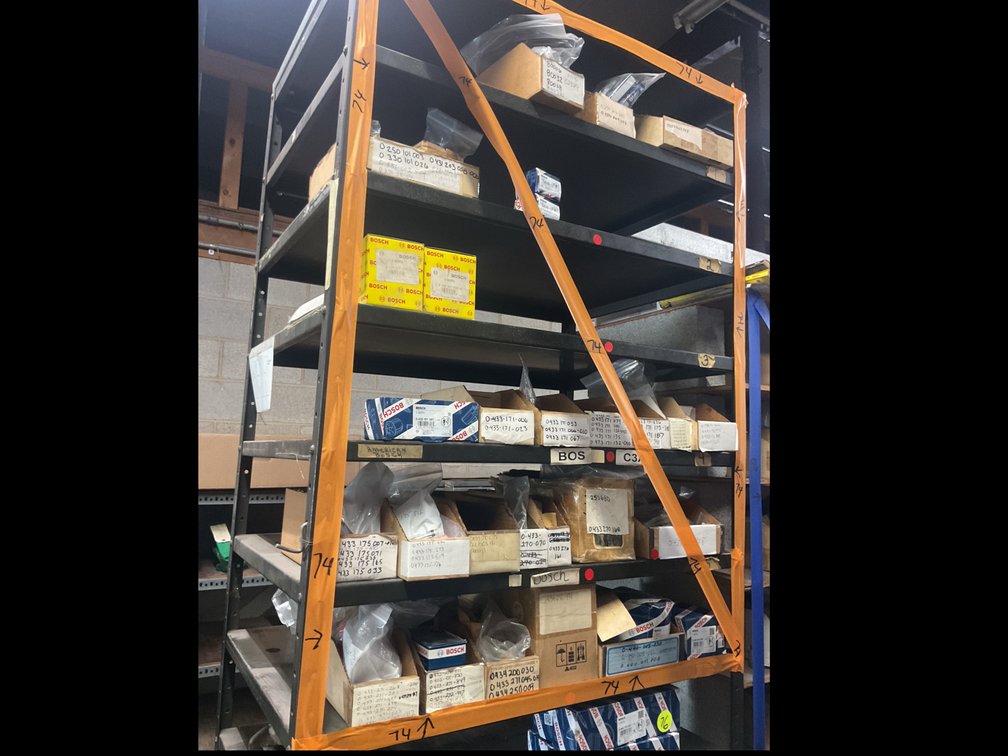 Miscellaneous Bosch parts mostly glow plugs and nozzles
