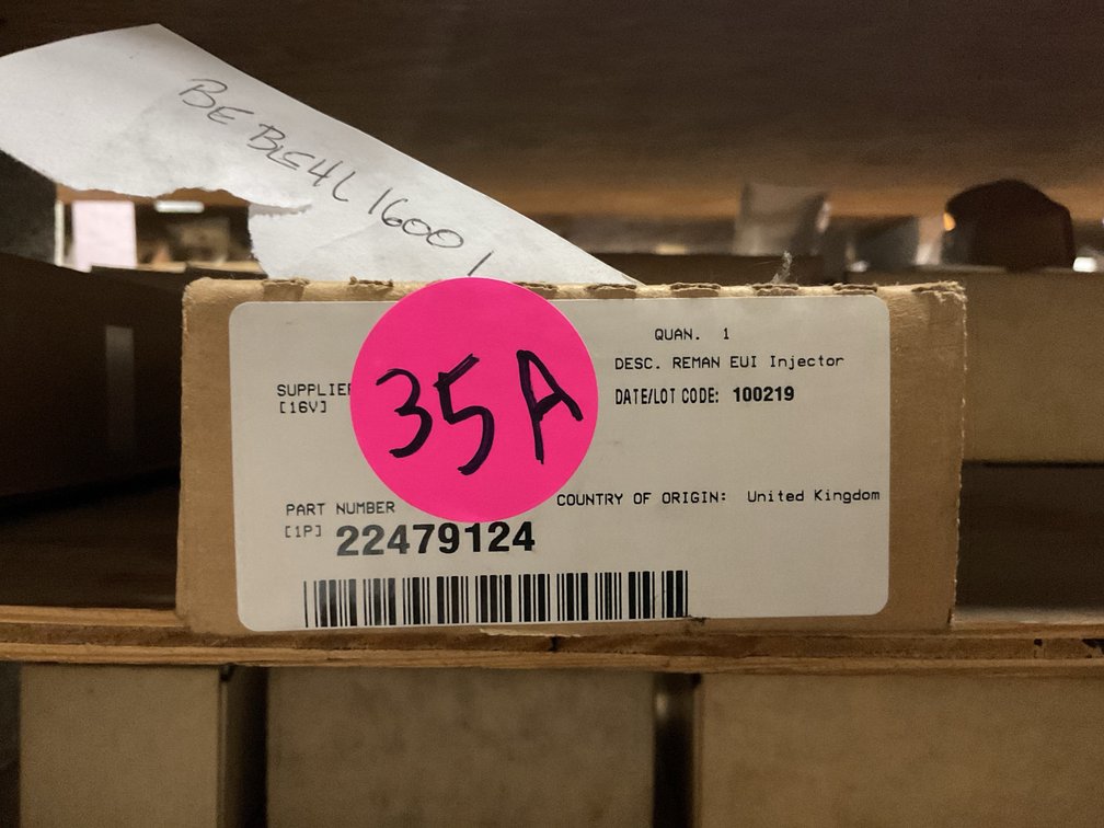 New injector 22479124 | Mack/Volvo (MP8/D13) NEW s/a EX631085