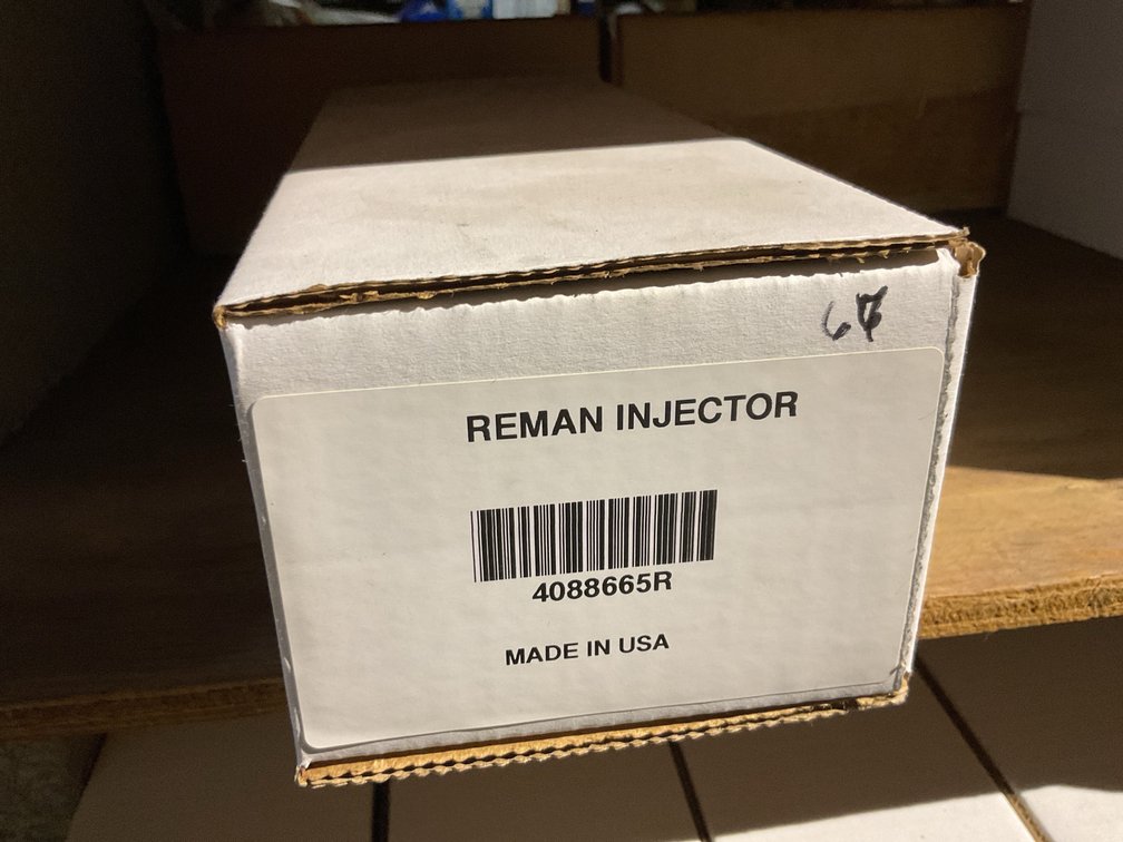 4088665 HPI Reman Fuel Injector, Cummins ISX 15L
