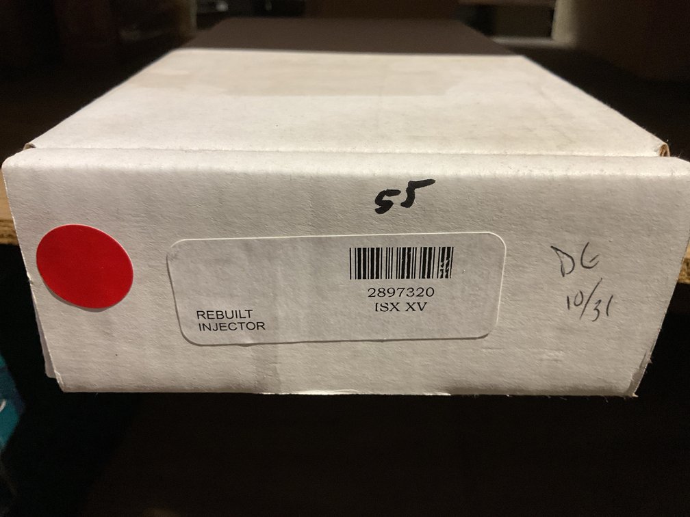 2897320R 5579419 Reman Injector for Cummins ISX/QSX Applications  ISX XPI15
