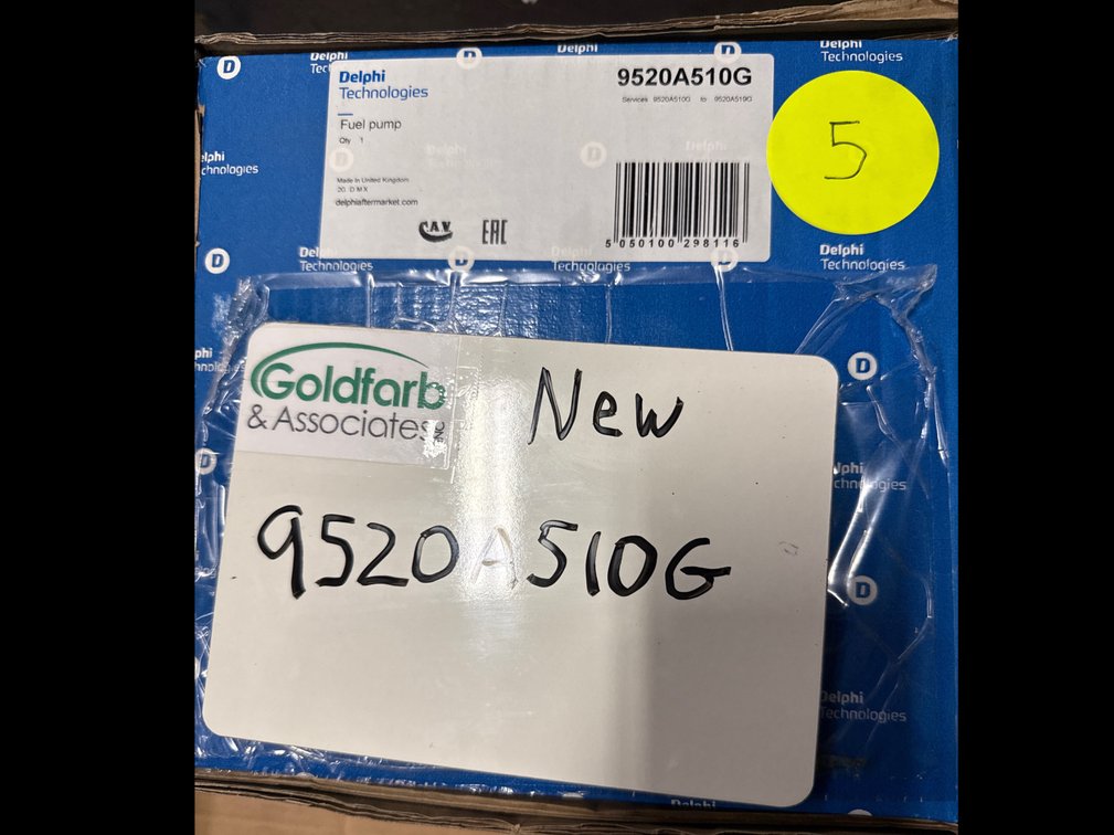 9520A510G (32006933 ; 9520A511G) New Delphi DP310 Injection Pump fits 4.8L JCB Engine