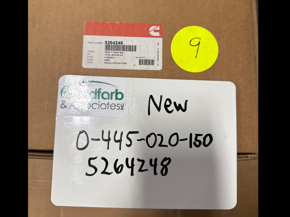 0-445-020-150 (5264248 ; 0-986-437-342) New Bosch CP3 Injection Pump fits Cummins ISF 3.8L Engine