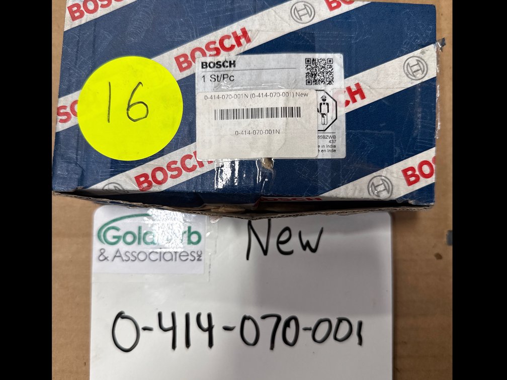 0-414-070-001 (0-414-070-001) New Bosch PFE 1 CYL Injection Pump Fits Lombardini 710 Engine