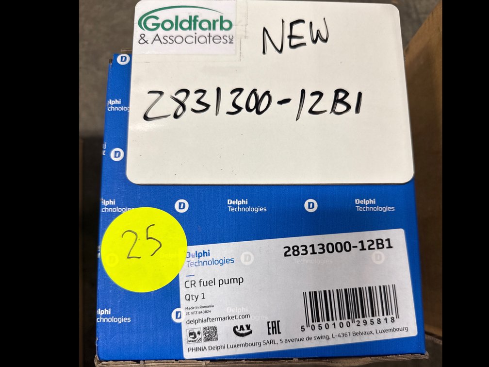 28313000 New Delphi Injection Pump Fits 4.4L 81Kw JCB 320/06825 Common Rail Backhoe Loader 4.4D ECOMAX 444 Engine 