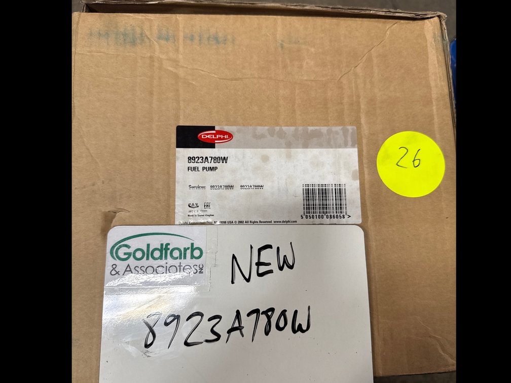 8923A780W (RE505564 ; SE500973) New Delphi DP200 Fuel Injection Pump fits John Deere Engine