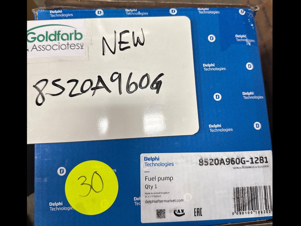 8520A960G (UFK3L652) New Delphi DPS Fuel Injection Pump fits Perkins Engine