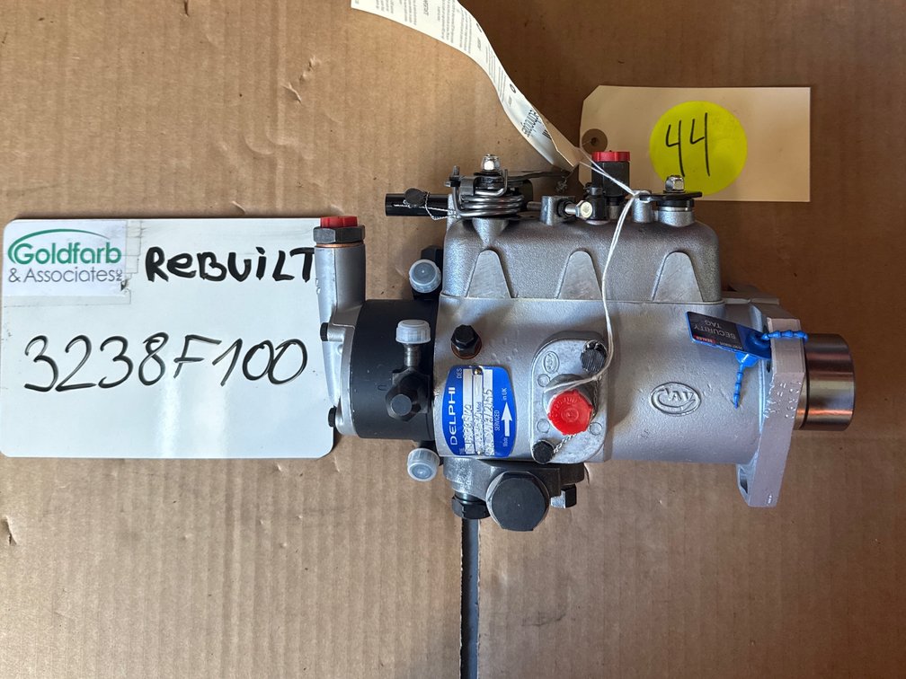 3238F100 (3238F330; E0NN9A543AAB) Rebuilt Fuel Injection DPA Pump Ford 3910 Diesel Fuel Engine