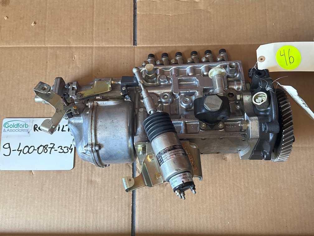 9-400-087-334 (6404325; PES6P110A720RS3215) Rebuilt Bosch Injection Pump Fits Cummins Ford 6.6L 7.8L Diesel Engine