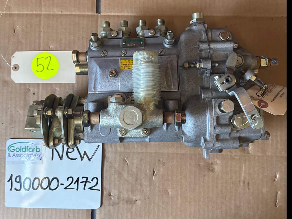 190000-2172 (6114-71-1901; 10D0001; ND-PE4A90C420RND217) New NipponDenso 4 Cylinder Injection Pump Fits Komatsu 4D130-1F Diesel Engine
