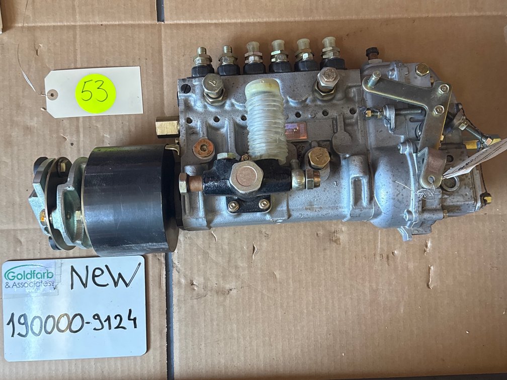 190000-9124 (6150-71-1524; 11H0001; NP-PE 6NB110B320LND912; 6D125-1) New NipponDenso 6 Cylinder Injection Pump Fits Komatsu Diesel Engine