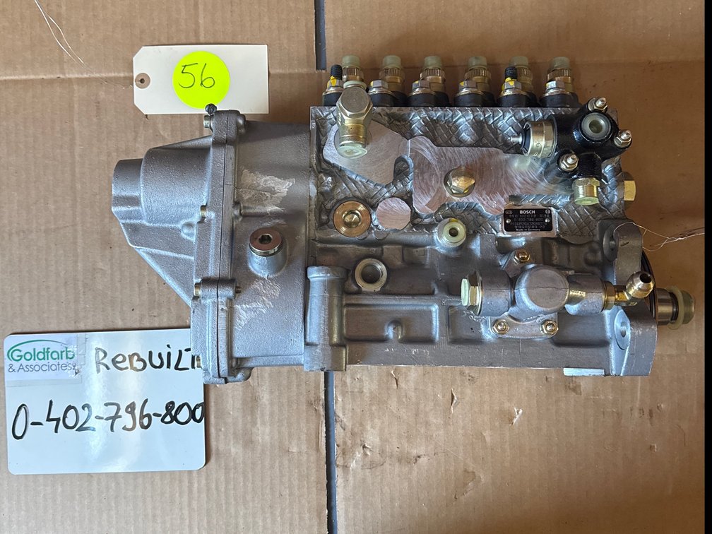 0-402-796-800 (313GC5183P2; PES6P120A720RS7178; 95000079B198; 0-421-890-009) Rebuilt Bosch Injection EDC Pump Fits Mack Diesel Truck Engine