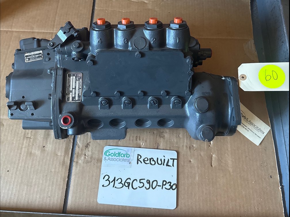 313GC590-P30 (APE8VBB-110Q-6750C1) Rebuilt American Bosch 8 CYL Injection Pump fits Diesel Engine