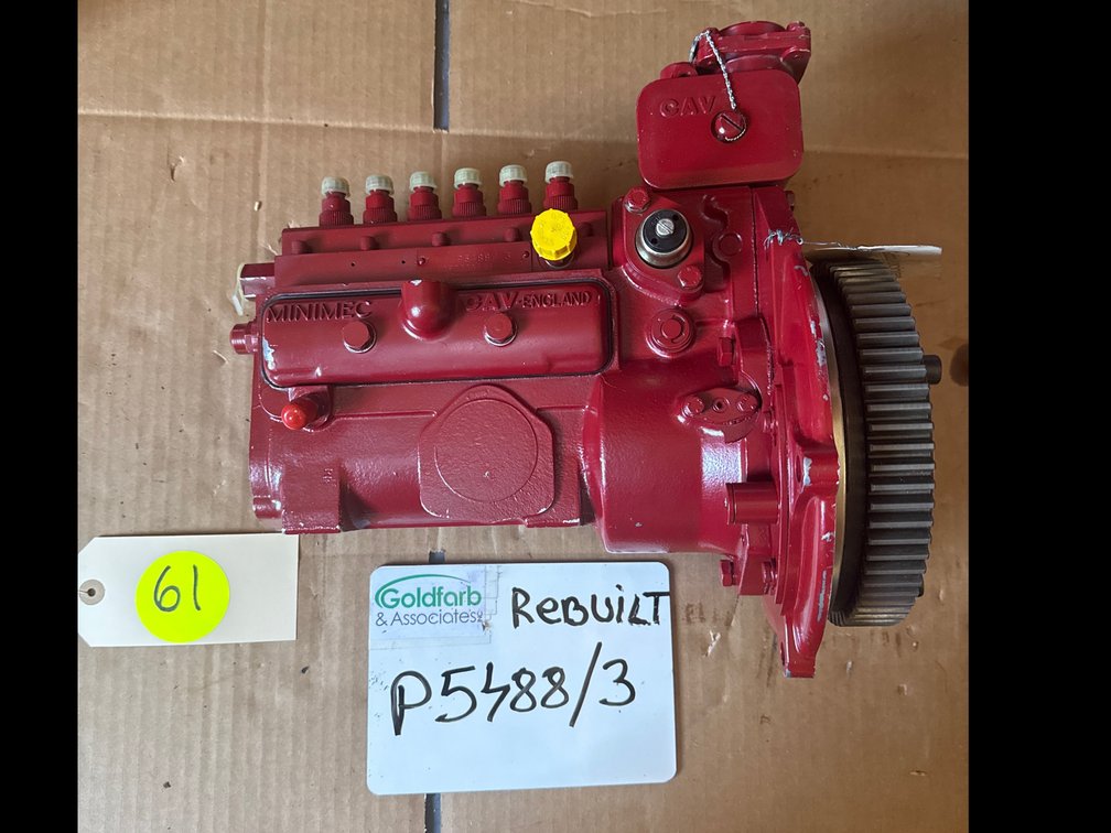 P5488/3 Rebuilt Lucas Minimec Fuel Injection Pump