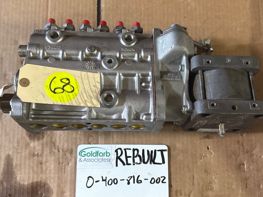 0-400-816-002 (8010682) Rebuilt Bosch A Injection Pump fits Iveco Engine