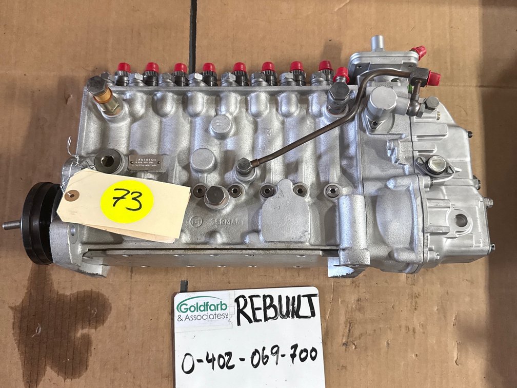 0-402-069-700 (0402069700 ,AR78282) Rebuilt Bosch Fuel Injection Pump fits John Deere Industrial 844 Engine