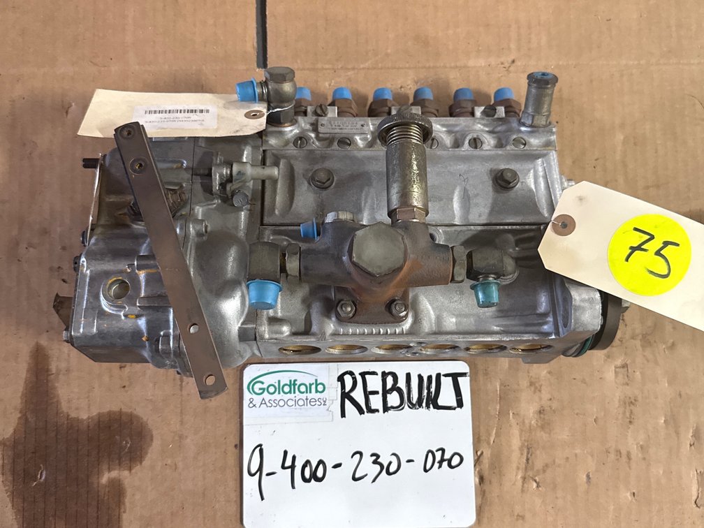 9-400-230-070 (RE17683; RE28031; RE28037) Rebuilt Bosch Injection Pump fits John Deere Engine