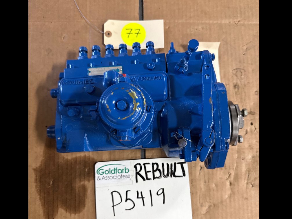 P5419 (P5419/A) Rebuilt Minimec Injection Pump fits Ford Engine