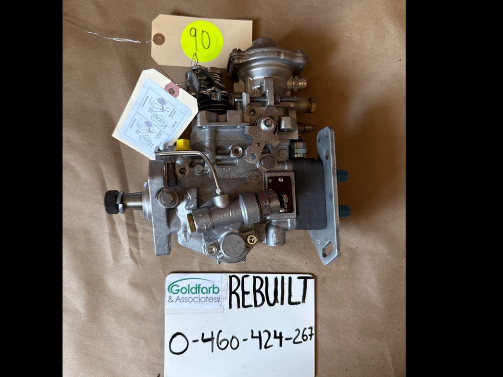 0-460-424-267 (3997422; 50425159; VER932) Rebuilt Bosch VE 4 Cylinder Injection Pump Fits Cummins 4.0 98kw 4BTAA 3.9L Iveco Diesel Engine